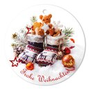 25er Pack Geschenkanhänger "Frohe Weihnachten" ca. Ø 95 mm verschiedene Motive