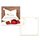 25er Pack Geschenkanhänger "Frohe Weihnachten" Stern ca. 55 x 55 mm