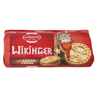 Wikana Wikinger Minidoppelkekse Kakaocreme 85 g
