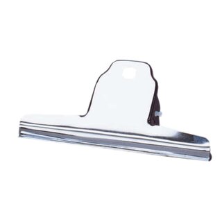 Alco Briefklemmer Metall lackiert - 150 mm, Klemmvolumen 45 mm, vernickelt, 10 Stück