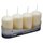 12er Pack Stumpenkerzen champagner, ca. 50 x 100 mm (12 x 4 Stück)