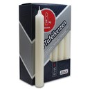 6er Pack Tafelkerzen ecru, ca. 21 x 190 mm (6 x 18...