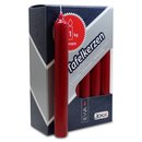 6er Pack Tafelkerzen kaminrot, ca. 21 x 190 mm (6 x 18...