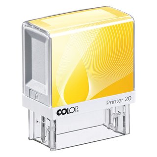 Printer 20 Adressstempel - Automatikstempel gelb