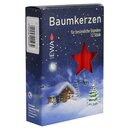 16er Pack Baumkerzen rot ca. 15 x 125 mm (16 x 12...