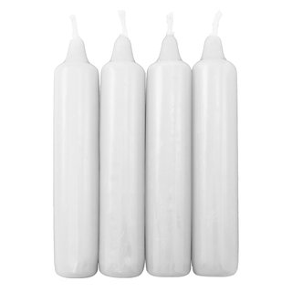 25er Pack Berliner Baumkerzen weiß ca. 23 x 130 mm (25 x 4 Stück)