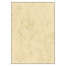 Sigel® Marmor-Papier, beige, A4, 90 g/qm, 25 Blatt
