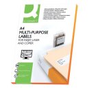 Q-Connect Inkjet+Laser+Kopier-Etiketten - 210,0x148,5 mm,...
