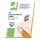 Q-Connect Inkjet+Laser+Kopier-Etiketten - 210,0x148,5 mm, weiß, 200 Stück/100