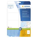 Herma 5077 Adressetiketten Premium A4, weiß...