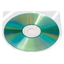 Q-Connect CD/DVD-Hüllen selbstklebend - ohne Lasche,...