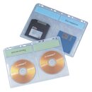 Q-Connect CD/DVD-Hüllen - Universallochung zur...