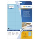 Herma 4468 Etiketten A4 blau 70x37 mm Papier matt 480 St.