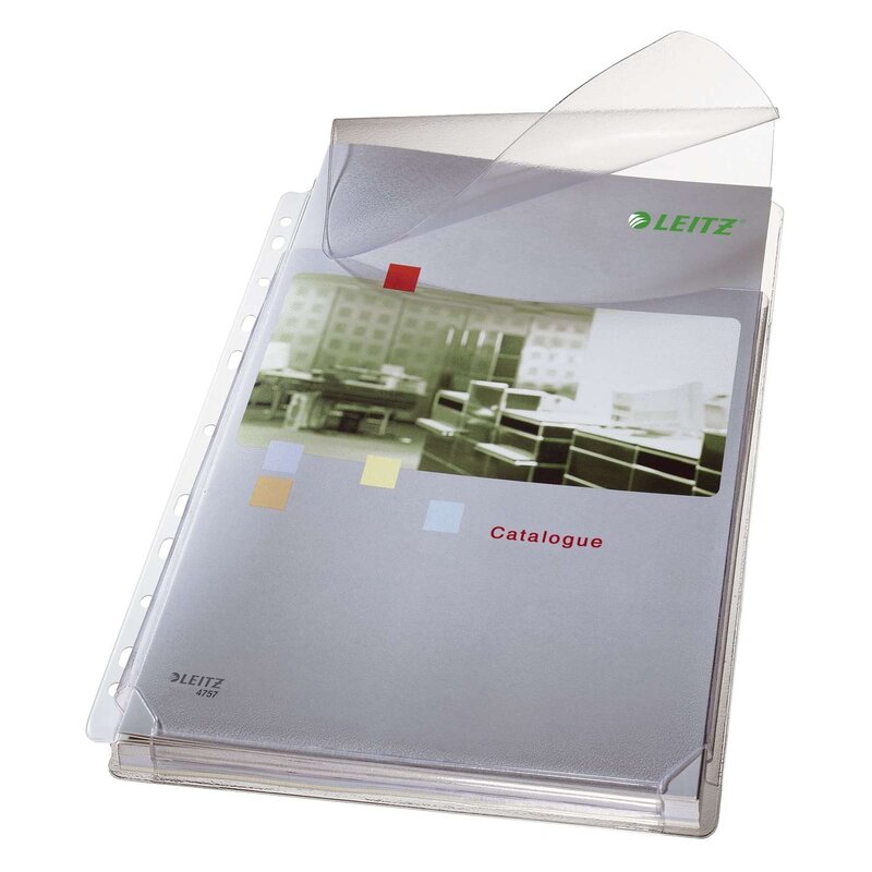 LEITZ Sichthülle Maxi A4, PVC, 0,20 mm