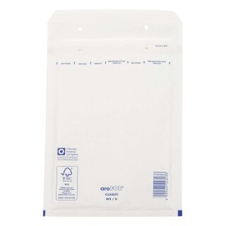Arofol ® Luftpolstertaschen Nr. 4, 180x265 mm, weiß, 100 Stück