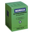 NORICA Büroklammern mit Kugelenden - 24 mm glatt,...