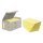 Post-it® Recycling Notes, pastellgelb - 126 x 76 mm, 6 x 100 Blatt