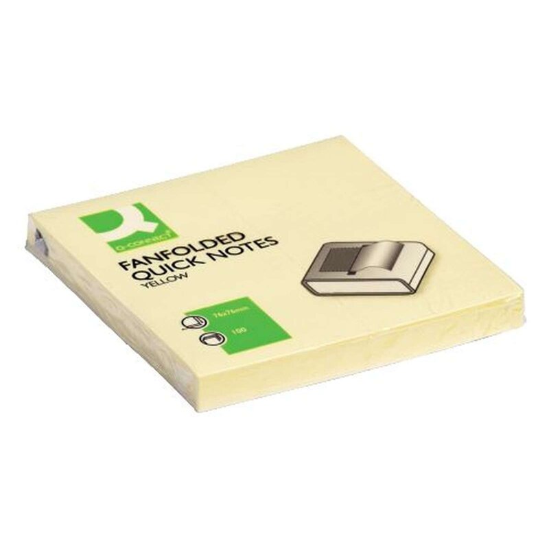 Q-Connect 929622 Support Bloc Cube Métallique Perforé - Organisateur De Bureau
