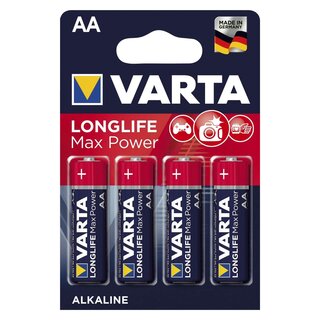 Varta Batterien MAX TECH Alkaline - Mignon/LR6/AA, 1,5 V