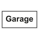 Türhinweisschild "Garage", Folie...