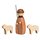 Miniaturen Figuren "Christi Geburt" 6-teilig