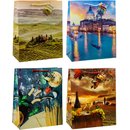 TSI 12er Pack Geschenktüte mittel ca. 18 x 10 x 23...