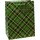 TSI 12er Pack Geschenktüten mittel ca. 18 x 10 x 23 cm TARTAN