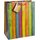 TSI 12er Pack Geschenktüte groß ca. 26 x 13,5 x 32 cm STREIFEN