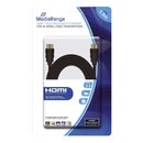 MediaRange HDMI-Kabel High Speed - 4K, mit Ethernet,...