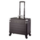 Alumaxx® Pilotenkoffer Pandora - Trolley, schwarz matt