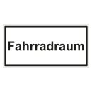 Türhinweisschild "Fahrradraum", Folie sk,...