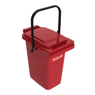 Müllbehälter / Abfalleimer 25 Liter rot
