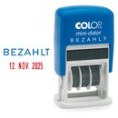 Datumstempel COLOP® Mini-Dater mit BEZAHLT S 160/L2