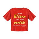 Baby T-Shirt bedruckt - Eltern nicht perfekt