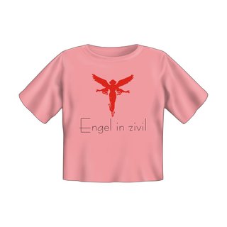 Baby T-Shirt bedruckt - Engel in zivil