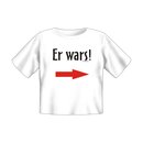 Baby T-Shirt bedruckt - er wars