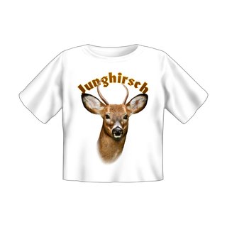 Baby T-Shirt bedruckt - Junghirsch