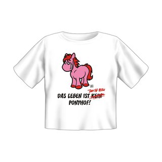 Baby T-Shirt bedruckt - Ponyhof