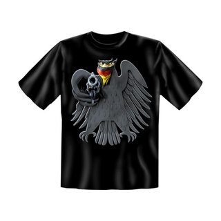 T-Shirt mit Motiv/Spruch Adler
