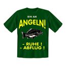 T-Shirt mit Motiv/Spruch Angeln