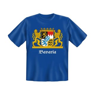 T-Shirt mit Motiv/Spruch Bavaria Wappen