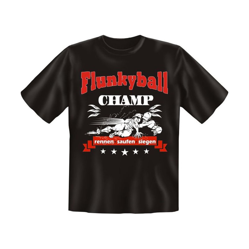 TShirt mit Motiv/Spruch Flunkyball Champ, 11,99