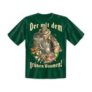 T-Shirt mit Motiv/Spruch grüner Daumen