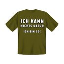 T-Shirt mit Motiv/Spruch Ich kann nichts dafür...