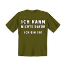 T-Shirt mit Motiv/Spruch Ich kann nichts dafür...