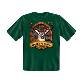 T-Shirt mit Motiv/Spruch Jäger des Jahres