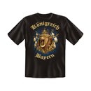 T-Shirt mit Motiv/Spruch Königreich Löwe