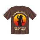 T-Shirt mit Motiv/Spruch mein Indianername