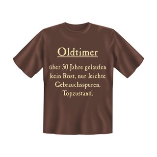 T-Shirt mit Motiv/Spruch Oldtimer 50