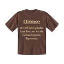 T-Shirt mit Motiv/Spruch Oldtimer 60